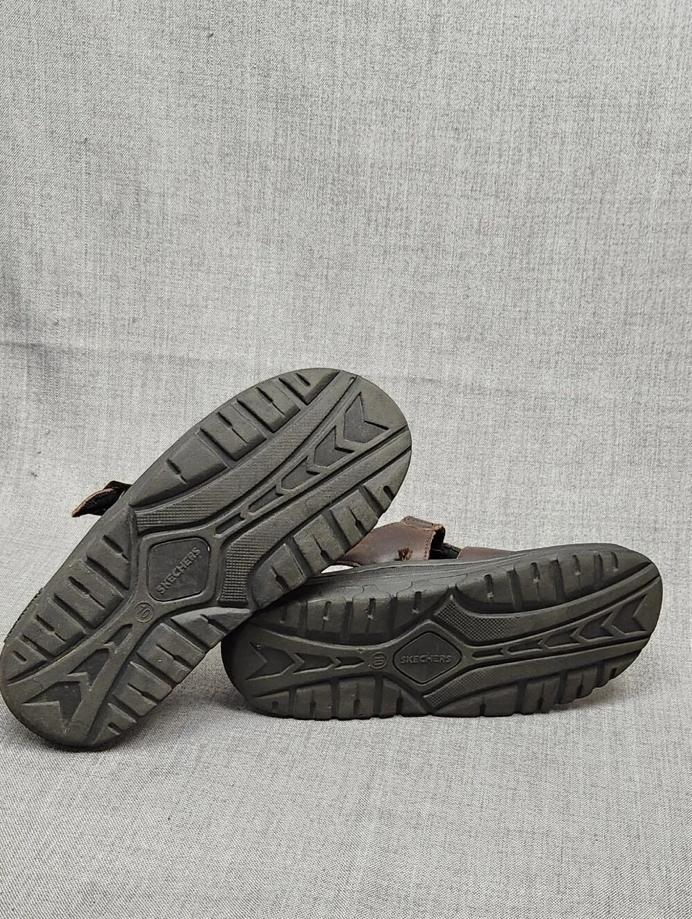 Skechers Fisherman Style Brown Leather Sandals. 10